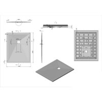 Душевой поддон Vincea VST-4SR8010G 100x80 - Превью изображения №2 — Интернет-магазин Time-Shop