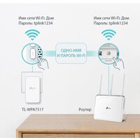 Комплект powerline-адаптеров TP-Link TL-WPA7517 KIT - Превью изображения №4 — Интернет-магазин Time-Shop