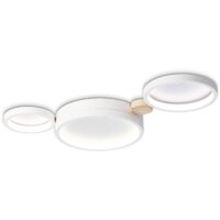 Припотолочная люстра Ambrella light FL4812/3 WH - Превью изображения №2 — Интернет-магазин Time-Shop