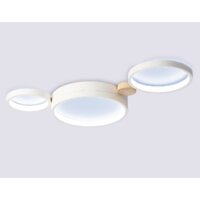 Припотолочная люстра Ambrella light FL4812/3 WH - Превью изображения №5 — Интернет-магазин Time-Shop