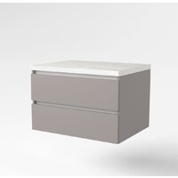  Дабер Тумба под умывальник 002 Т2.8.0.4Б (серый/белый) - Превью изображения №2 — Интернет-магазин Time-Shop