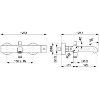 Смеситель Armatura Moza 5034-020-31 - Превью изображения №4 — Интернет-магазин Time-Shop