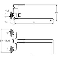 Смеситель Voda Drop DP31 - Превью изображения №3 — Интернет-магазин Time-Shop