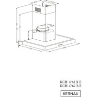 Кухонная вытяжка Kernau KCH 1762 X E - Превью изображения №3 — Интернет-магазин Time-Shop