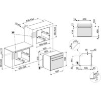 Электрический духовой шкаф Smeg SF68C1AO - Превью изображения №2 — Интернет-магазин Time-Shop