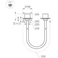 Подвесная люстра Arlight SP-Tropic-Built-Trimless-R18-L1200-18W Day4000 043374 - Превью изображения №2 — Интернет-магазин Time-Shop