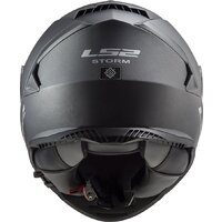 Мотошлем LS2 FF800 Storm II Solid (2XL, матовый серый) - Превью изображения №9 — Интернет-магазин Time-Shop