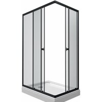 Triton Вента Блэк А1 120х80 (прозрачное стекло)