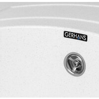 Кухонная мойка Gerhans A01 (белый) - Превью изображения №5 — Интернет-магазин Time-Shop