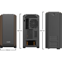 Корпус be quiet! Silent Base 601 BGW25 (черный/оранжевый) - Превью изображения №2 — Интернет-магазин Time-Shop