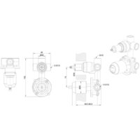Скрытый механизм Bravat Rhein D969CP-B-ENG - Превью изображения №2 — Интернет-магазин Time-Shop
