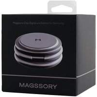 Беспроводное зарядное Magssory Disc Signature Edition 3 в 1 для Samsung WCH053 (серый) - Превью изображения №7 — Интернет-магазин Time-Shop