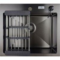 Кухонная мойка MARRBAXX B5044-R (черный/графит) - Превью изображения №2 — Интернет-магазин Time-Shop