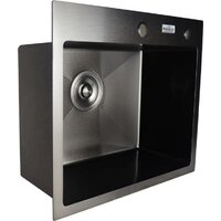 Кухонная мойка MARRBAXX B5044-R (черный/графит) - Превью изображения №5 — Интернет-магазин Time-Shop