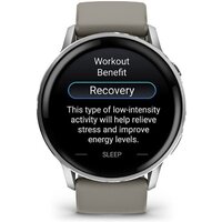 Умные часы Garmin Venu 4 45 мм (серебристый/серый) - Превью изображения №2 — Интернет-магазин Time-Shop