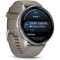 Умные часы Garmin Venu 4 45 мм (серебристый/серый) - Превью изображения №5 — Интернет-магазин Time-Shop