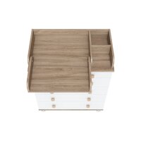 Детский комод Incanto Мишка с органайзером 800/5 PK-0060/01 (белый/дуб) - Превью изображения №11 — Интернет-магазин Time-Shop