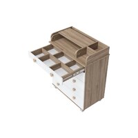 Детский комод Incanto Мишка с органайзером 800/5 PK-0060/01 (белый/дуб) - Превью изображения №10 — Интернет-магазин Time-Shop