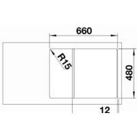 Кухонная мойка Blanco Zia 45 S Compact 526009 (черный) - Превью изображения №3 — Интернет-магазин Time-Shop