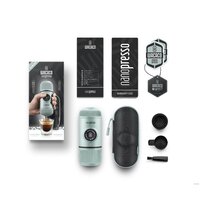 Ручная кофеварка WACACO Nanopresso Arctic Blue + Case - Превью изображения №2 — Интернет-магазин Time-Shop