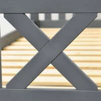 Кровать-тахта Диприз Juletta 90x200 Д.80039.2 (серый) - Превью изображения №8 — Интернет-магазин Time-Shop