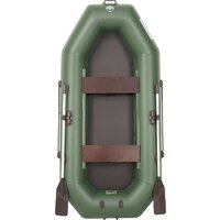 Моторно-гребная лодка Лоцман Гребная под мотор стандарт ЛС-260 (зеленый) - Превью изображения №2 — Интернет-магазин Time-Shop