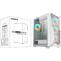 Корпус Gigabyte C301 Glass White V2 - Превью изображения №2 — Интернет-магазин Time-Shop