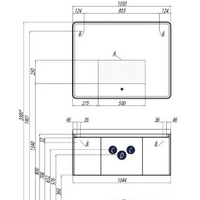  Акватон Тумба под умывальник Шерилл 105 1A206301SH010 - Превью изображения №2 — Интернет-магазин Time-Shop