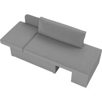 Тахта Олмеко Шони (велюр Parma 25 серый) - Превью изображения №5 — Интернет-магазин Time-Shop