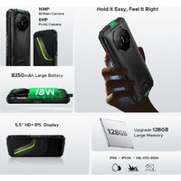 Телефон Doogee Fire 3 Pro 4GB/128GB (серый) - Превью изображения №5 — Интернет-магазин Time-Shop