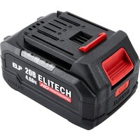 Аккумулятор ELITECH RCB 2040S (20В/4 Ач) - Превью изображения №2 — Интернет-магазин Time-Shop
