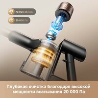 Пылесос Dreame R10s Lite Cordless Vacuum Cleaner VRV80A (черный, с евровилкой) - Превью изображения №7 — Интернет-магазин Time-Shop