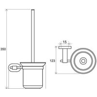 Ершик для унитаза Ravak X07P196 - Превью изображения №4 — Интернет-магазин Time-Shop