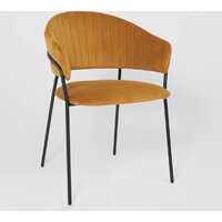 Стул с подлокотниками Алвест AV 433 (карри бархат Confetti chai tea/черный) - Превью изображения №15 — Интернет-магазин Time-Shop