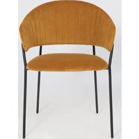 Стул с подлокотниками Алвест AV 433 (карри бархат Confetti chai tea/черный) - Превью изображения №6 — Интернет-магазин Time-Shop