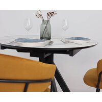 Стул с подлокотниками Алвест AV 433 (карри бархат Confetti chai tea/черный) - Превью изображения №5 — Интернет-магазин Time-Shop