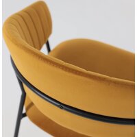 Стул с подлокотниками Алвест AV 433 (карри бархат Confetti chai tea/черный) - Превью изображения №14 — Интернет-магазин Time-Shop