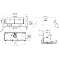 Кухонная вытяжка Jetair Viera Lux GR/A/52 PRF0174878 - Превью изображения №3 — Интернет-магазин Time-Shop