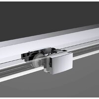 Душевая дверь Vincea Soft VDS-3SO120CLB (черный/прозрачное) - Превью изображения №2 — Интернет-магазин Time-Shop