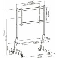 Стойка для телевизора Ultramounts UM306B - Превью изображения №2 — Интернет-магазин Time-Shop
