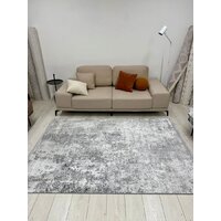 Ковер для жилой комнаты Radjab Carpet Беллуччи Прямоугольник HL 616 12730 (2x4, Grey) - Превью изображения №3 — Интернет-магазин Time-Shop