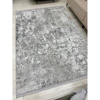 Ковер для жилой комнаты Radjab Carpet Беллуччи Прямоугольник HL 616 12730 (2x4, Grey) - Превью изображения №5 — Интернет-магазин Time-Shop