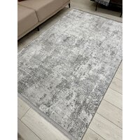Ковер для жилой комнаты Radjab Carpet Беллуччи Прямоугольник HL 616 12730 (2x4, Grey) - Превью изображения №4 — Интернет-магазин Time-Shop