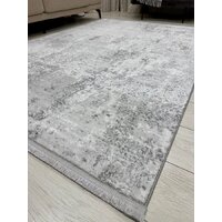 Ковер для жилой комнаты Radjab Carpet Беллуччи Прямоугольник HL 616 12730 (2x4, Grey) - Превью изображения №7 — Интернет-магазин Time-Shop