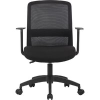 Офисное кресло CACTUS CS-MC333-BK (черный) - Превью изображения №2 — Интернет-магазин Time-Shop