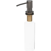 Кухонная мойка Roxen Simple 560220-60B-V графит/текстурная PVD покрытие (с коландером и дозатором) - Превью изображения №13 — Интернет-магазин Time-Shop
