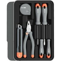 Набор домашнего мастера Deli H1001-ADE (15 предметов) - Превью изображения №2 — Интернет-магазин Time-Shop