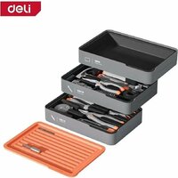 Набор домашнего мастера Deli H1001-ADE (15 предметов) - Превью изображения №3 — Интернет-магазин Time-Shop