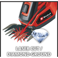 Кусторез + ножницы Einhell GE-CG 18/100 Li T-Solo 3410310 (без АКБ) - Превью изображения №6 — Интернет-магазин Time-Shop