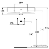 Умывальник Ideal Standard Strada K077801 60x42 - Превью изображения №4 — Интернет-магазин Time-Shop